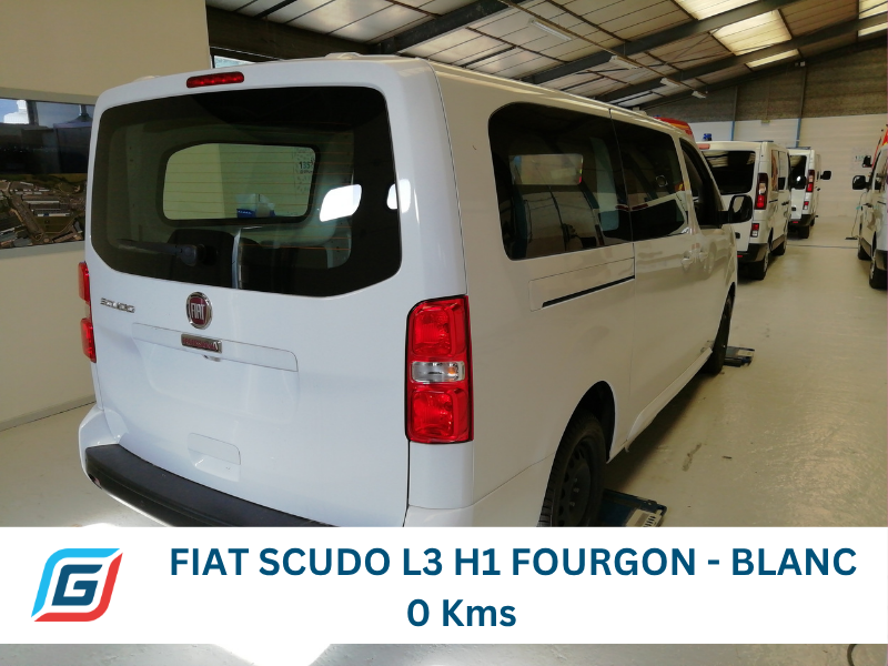 2021 - 1 - FIAT SCUDO L3 H1 FOURGON - BLANC - 0 Kms