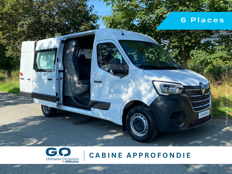 Renault Master 7 places Fourgon cabine approfondie 6 personnes (1)