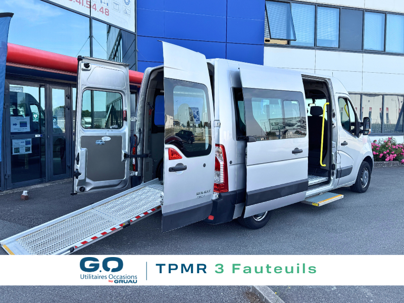 Renault Master - Véhicule TPMR Occasion 3 fauteuils